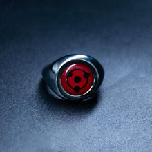 Load image into Gallery viewer, 10PCS Naruto Accessories Uchiha Clan All Sharingan Printed Rings With Box