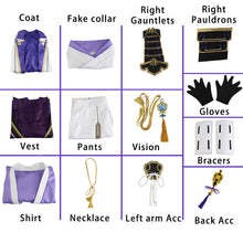 Load image into Gallery viewer, Genshin Impact Costume Kamisato Ayato Cosplay Full Set Halloween Costume For Men