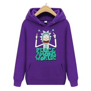 Rick and Morty Hoodies Pullover Printed Sweatshirts For Men