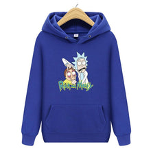 Load image into Gallery viewer, Rick and Morty Cotton Hoodies Pullover Printed Sweatshirts For Men