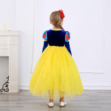 Load image into Gallery viewer, Kid&#39;s Snow White Costume Princess Costumes Puff Sleeve Dress With Accessories