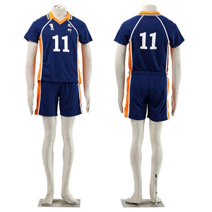 Unisex Anime Haikyuu Costume Karasuno High School Volleyball Club Hinata Shyouyou Sportswear