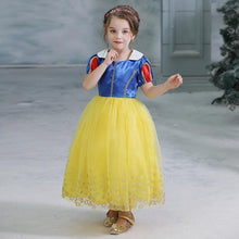 Load image into Gallery viewer, Kid&#39;s High Quality Snow White Costume Princess Costumes Dress With Accessories