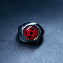 Load image into Gallery viewer, 10PCS Naruto Accessories Uchiha Clan All Sharingan Printed Rings With Box