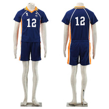 Load image into Gallery viewer, Unisex Anime Haikyuu Costume Karasuno High School Volleyball Club Hinata Shyouyou Sportswear