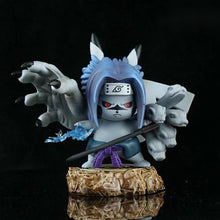 Load image into Gallery viewer, 10cm Naruto Figure Pikachu Cosplay Naruto Madara Sasuke Senju Hashirama Cute Figure Toys
