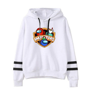 Game Among Us Printed Pullover Hoodie Sweatshirt Unisex