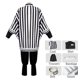 Demon Slayer Cosplay Sets Costume Kamado Tanjirou Nezuko Agatsuma Zenitsu