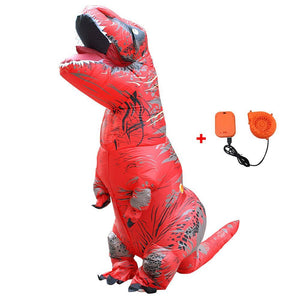 T Rex Costume Inflatable Dinosaur Cosplay Suit Halloween Dino Costume For Adults and Kids