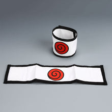Load image into Gallery viewer, Men and Kids Naruto Costume The Movie Find the Four Leaf Red Clover Naruto Cosplay full Outfit