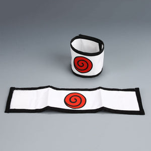 Men and Kids Naruto Costume The Movie Find the Four Leaf Red Clover Naruto Cosplay full Outfit