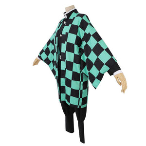 Unisex Demon Slayer Cosplay Sets Kamado Tanjirou Costume Full Set