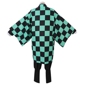 Unisex Demon Slayer Cosplay Sets Kamado Tanjirou Costume Full Set
