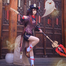 Load image into Gallery viewer, Genshin Impact Costume HuTao Cosplay Full Set Halloween Costume For Women