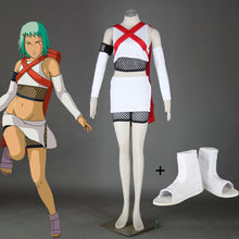 Load image into Gallery viewer, Anime Naruto Shippuden Fuu Cosplay full Outfit with Shoes for Women and Kids