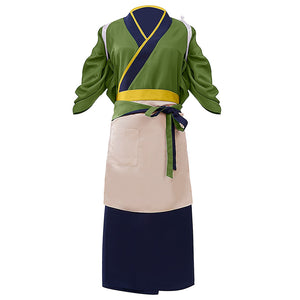 Lycoris Recoil Costumes Chisato Inoue Kurumi Nakahara Worker Cospaly Kimono Full Suits