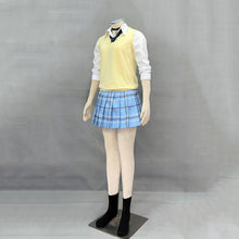 Load image into Gallery viewer, My Dress-Up Darling Costumes Kitagawa Marin Cosplay School Uniform With Sweater for Women and Kids