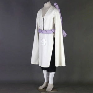 Men and Kids Naruto Shippuden Costume Kaguya Kimimaro Cosplay full Outfit