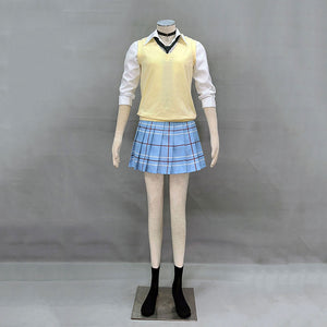 My Dress-Up Darling Costumes Kitagawa Marin Cosplay School Uniform With Sweater for Women and Kids