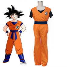 Load image into Gallery viewer, Dragon Ball Costume Son Goku Trainning Orange Suit Chinese &#39;Turtle&#39; Letter Cosplay Suit for Men and Kids