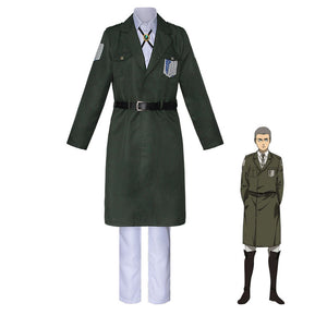 Unisex Attack On Titan Season 4 Costume Levi Eren Scout Regiment Cosplay Full Outfit