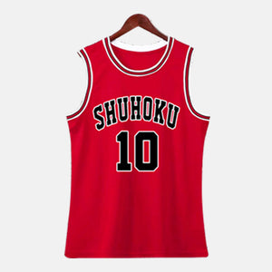 Adults and Kids The First Slam Dunk Costumes Sakuragi Hanamichi Kaede Rukawa Cosplay Basketball Suit Unisex