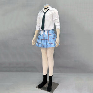 My Dress-Up Darling Costumes Kitagawa Marin Cosplay School Uniform With Sweater for Women and Kids