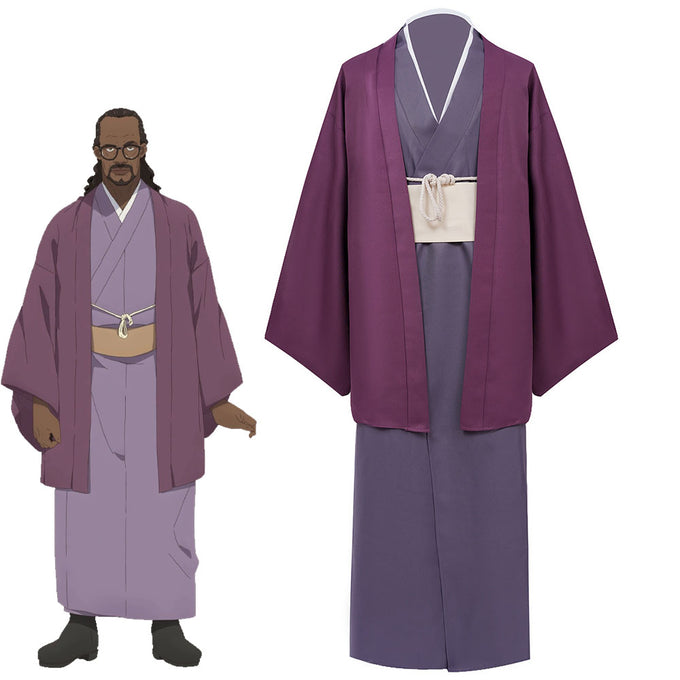 Lycoris Recoil Costumes Mika Worker Cosplay Kimono full Suits Unisex
