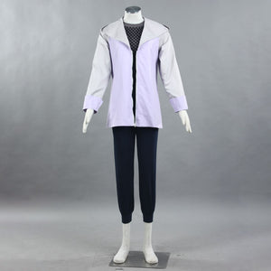 Anime Naruto Shippuden Hyuga Hinata Cosplay full Outfit for Women and Kids