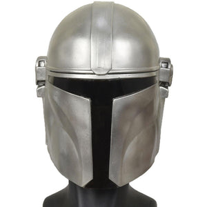 Star Wars Hasbro Galaxy's Outer Edge Trading Post The Mandalorian Battle-Worn Mask Gray