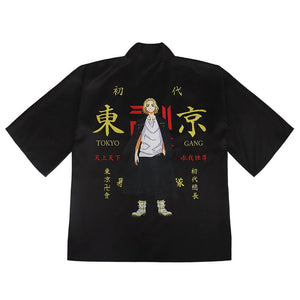 Tokyo Revengers Costume Sano Manjiro Ryuguji Ken Costume Kimono Robe For Men and Kids