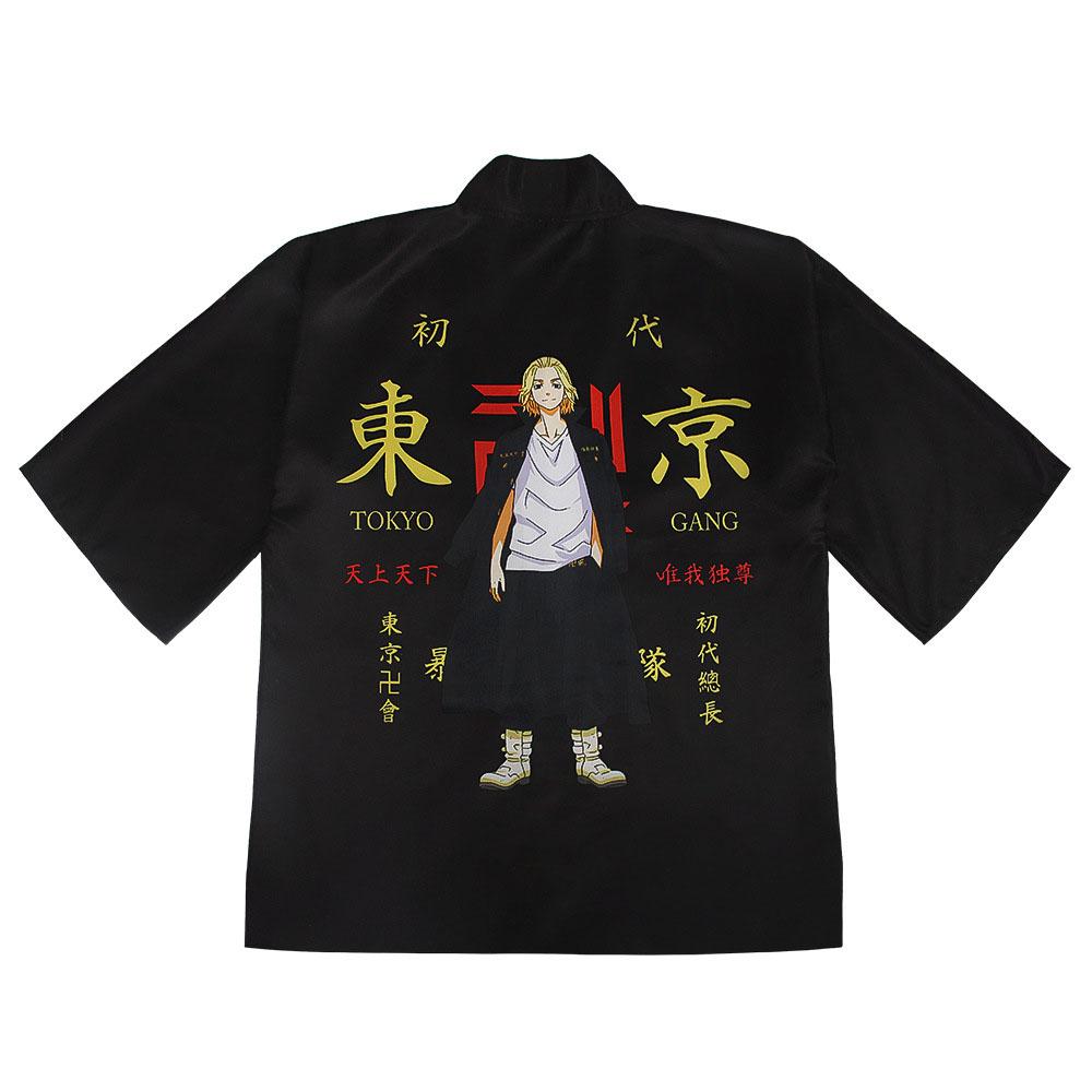 Tokyo Revengers Costume Sano Manjiro Ryuguji Ken Costume Kimono Robe For Men and Kids