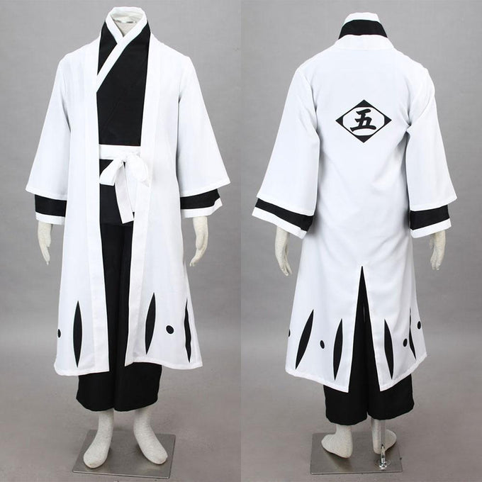 Men and Children Bleach Costume Aizen Sousuke Cosplay Kimono Full Outfit