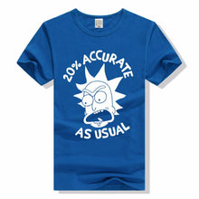 Load image into Gallery viewer, Mens Rick and Morty Cotton As Usual Tee Shirt Crew Neck Printed Summer Casual Tops