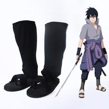 Load image into Gallery viewer, Naruto Shippuden Uchiha Sasuke Cosplay Shoes Boots Halloween Costume