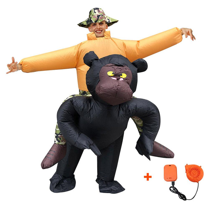 Inflatable King Kong and The Ugly Duckling Cosplay Costume Halloween Christmas Party For Adults