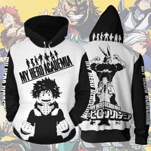Load image into Gallery viewer, Mens My Hero Academia Printed Pullover Trainning Suit Hoodie Sweatshirt