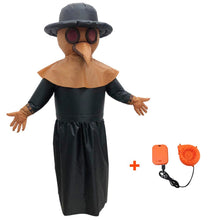 Load image into Gallery viewer, Inflatable Plague Doctor Cosplay Costume Blow Up Suit Halloween party For Adults