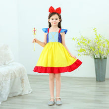 Load image into Gallery viewer, Princess Costume Snow White Summer Dress With Accessories For Girls Party