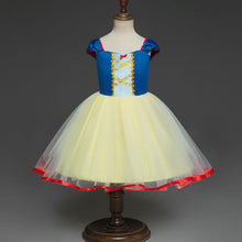 Load image into Gallery viewer, Princess Costume Snow White Summer Dress With Accessories For Toddler Girls Party