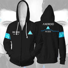 Load image into Gallery viewer, Detroit Becoming Human Connor Cosplay Costume Hoodie Jacket Sweatshirt Unisex