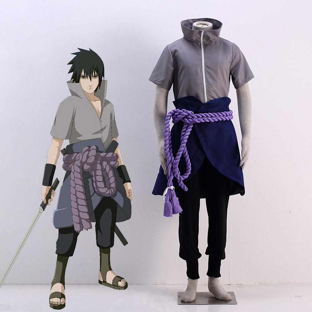 Naruto Uchiha Sasuke Cosplay Sets Halloween Costume