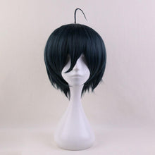 Load image into Gallery viewer, Danganronpa Costume Saihara Shuichi Cosplay Wig Heat Resistant Sythentic Hair 