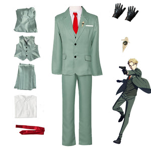 Men Spy x Family Costume Loid Forger Cosplay full Outfit with Accessories