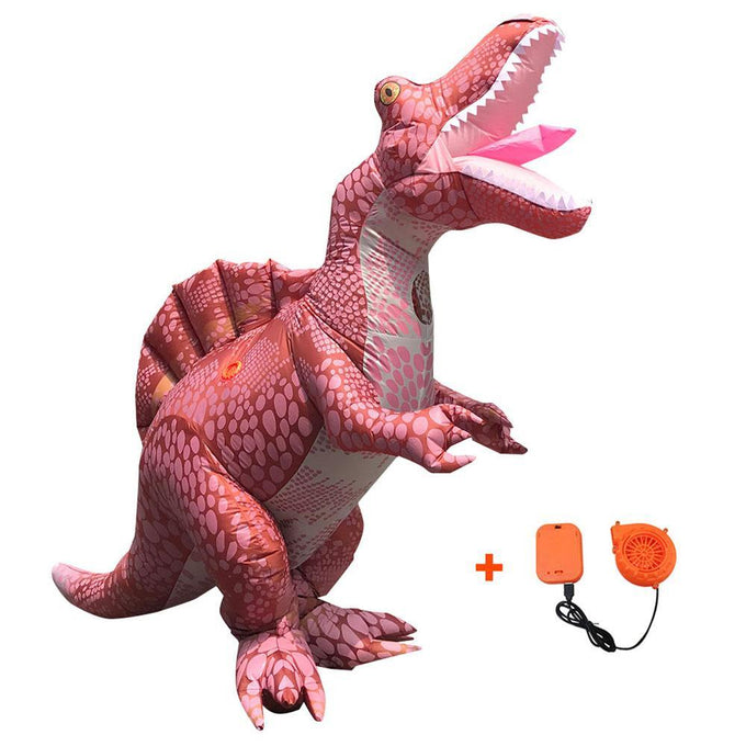 Inflatable T Rex Cosplay Dinosaur Spinosaurus Costume Halloween Christmas Party For Adults