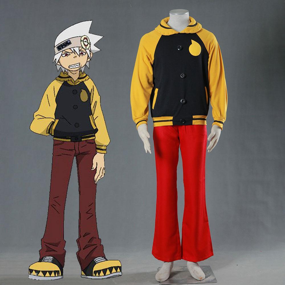 Soul Eater Costume The SOUL Cosplay Set For Men and Kids