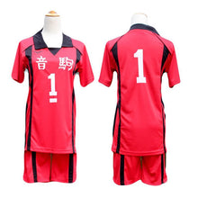 Load image into Gallery viewer, Unisex Haikyuu Costume Nekoma High Volley ball Club Team Outfit Kenma Kozume Cosplay Sportwear