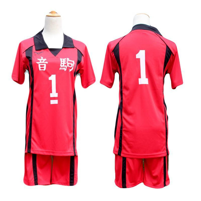 Unisex Haikyuu Costume Nekoma High Volley ball Club Team Outfit Kenma Kozume Cosplay Sportwear