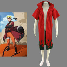 Load image into Gallery viewer, Naruto Shippuden Uzumaki Naruto Cosplay Cloak Coat Halloween Costume