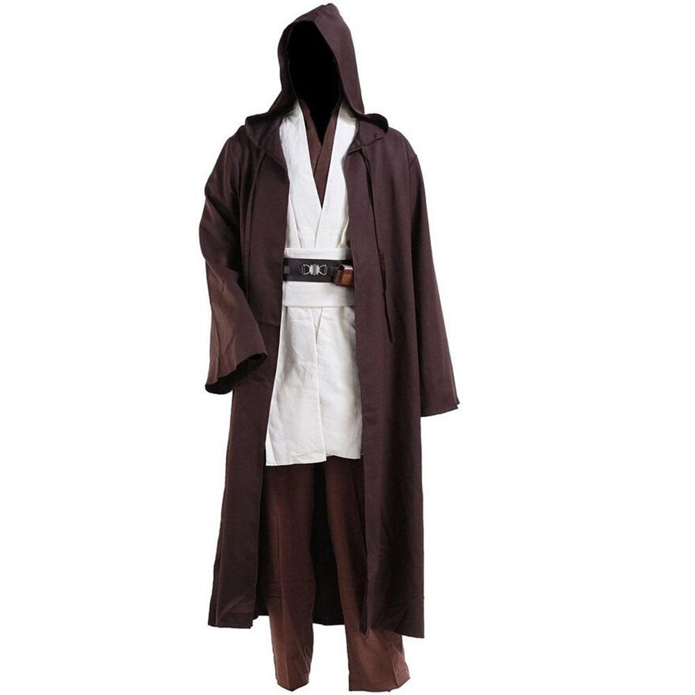 Star Wars Costume Kenobi Jedi TUNIC Cosplay Halloween Costume